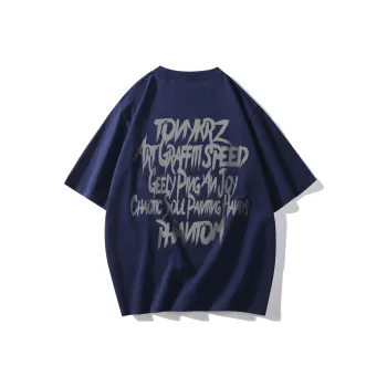 TONYKRZ T Shirts Unisex Navy Blue