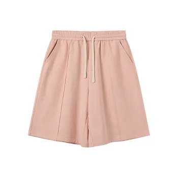 J.D.V Casual Shorts Men Gray Pink