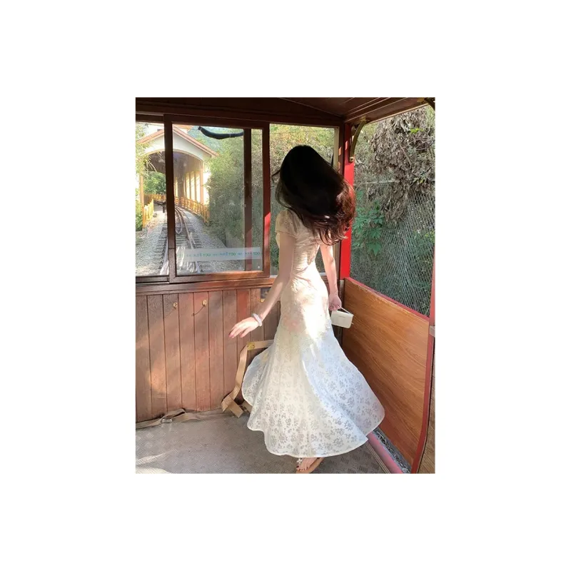 PZGE Short Sleeved Dress Women's-4