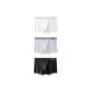 3 Pack (White+Frost Purple+Starry Black)