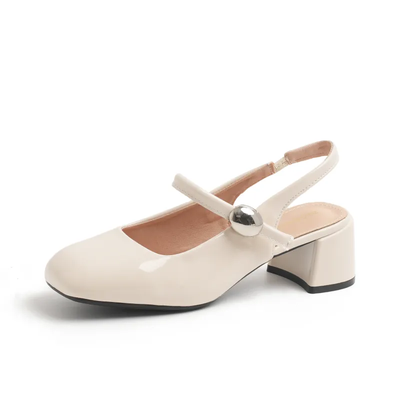 NUNZ Chunky Heel High Heels Women's-1