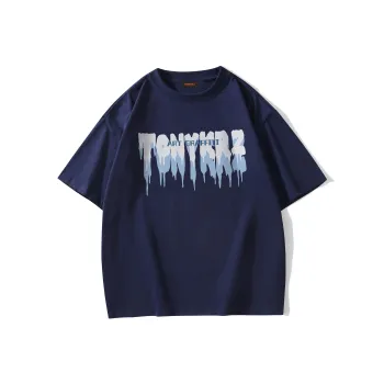 TONYKRZ T Shirts Unisex Navy Blue