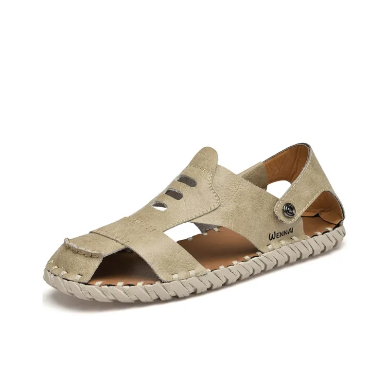 Wen Nai River Trekking Shoes Men's Beige-1