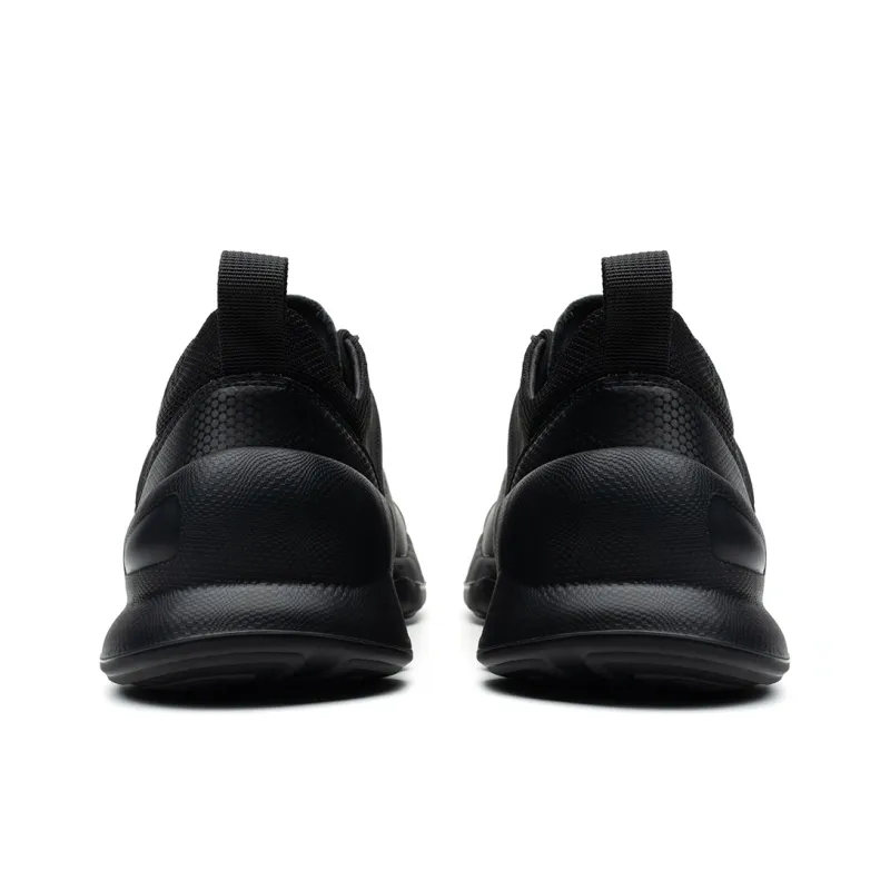 FED Breathable Low Top Casual Shoes Men's Black-3