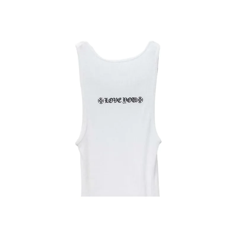 Chrome Hearts SS25 Tank Top Unisex White-2