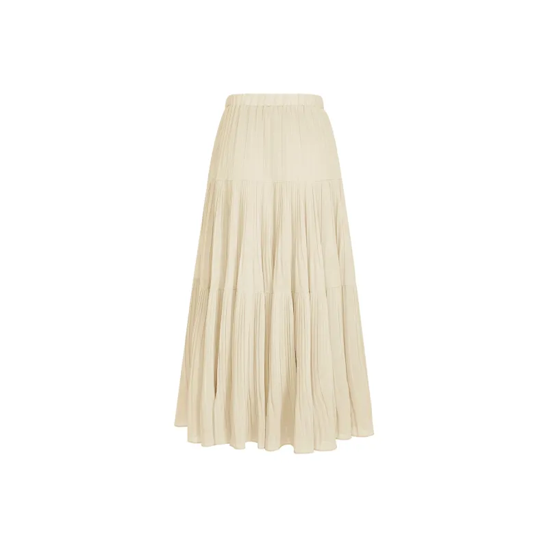 ZAZN Casual Long Skirts Women's-0