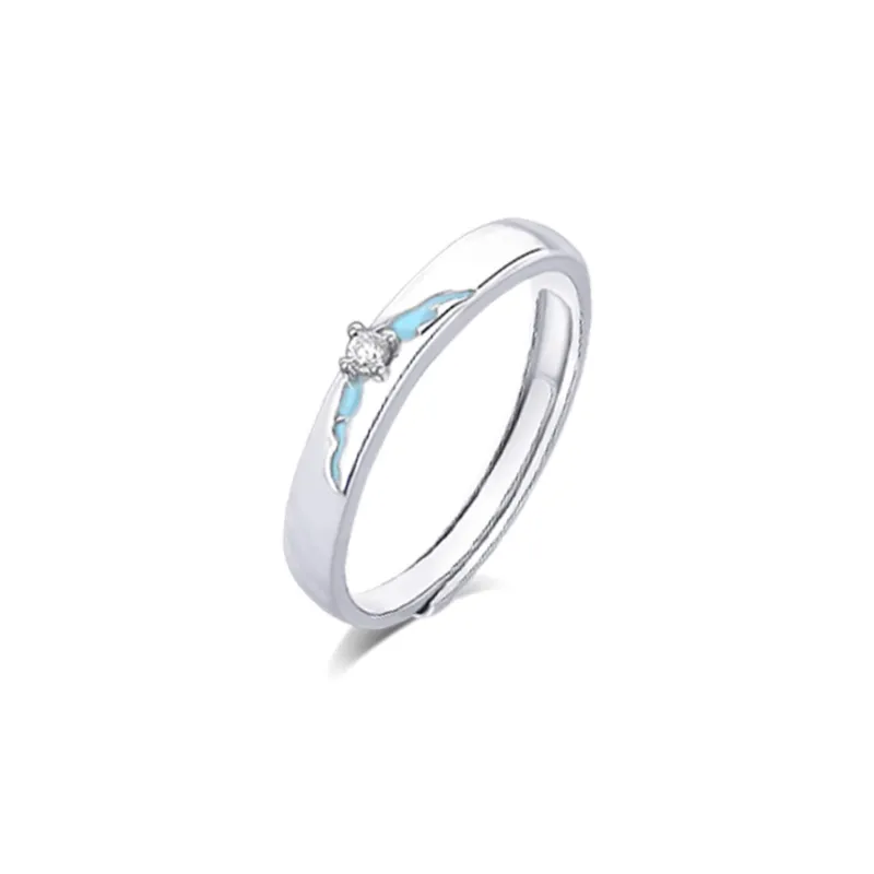KUMET Sterling Silver Rings Unisex-10
