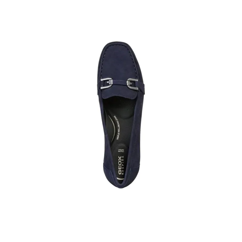 GEOX Annytah Moc Loafers Women's Marine Blue-5