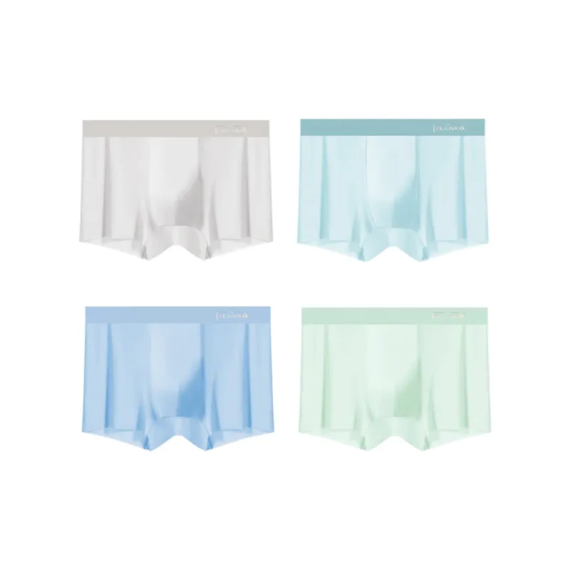 PLANDOO Underpants Men's 4 Pack-10