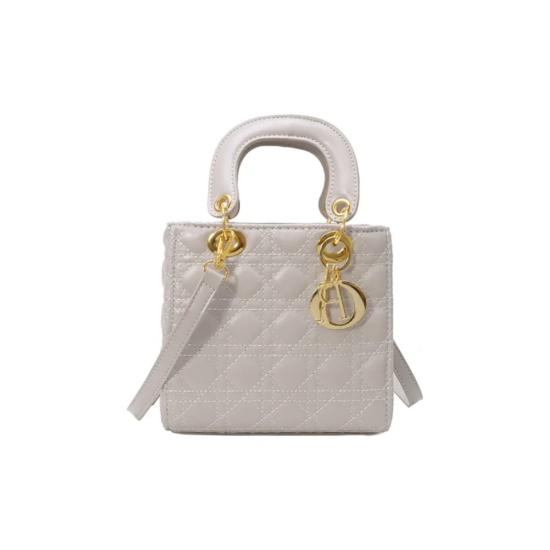 ROSEDAWN PU Lady Dior Bag, Shoulder Bag, Crossbody Bag, Handbag Regular Women's Multicolor-24