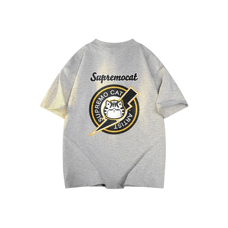 Supremo Cat T Shirts Unisex-16