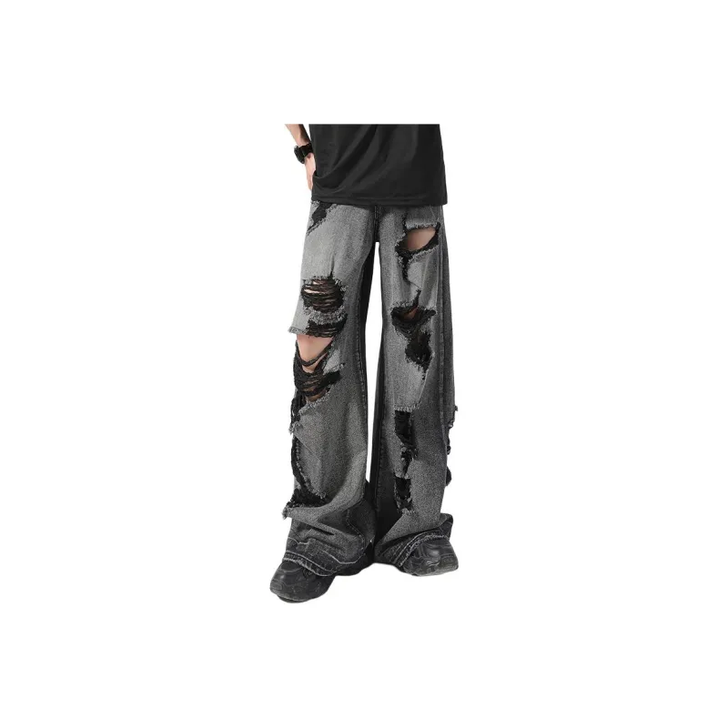 ORMY Jeans Unisex Black Gray-0