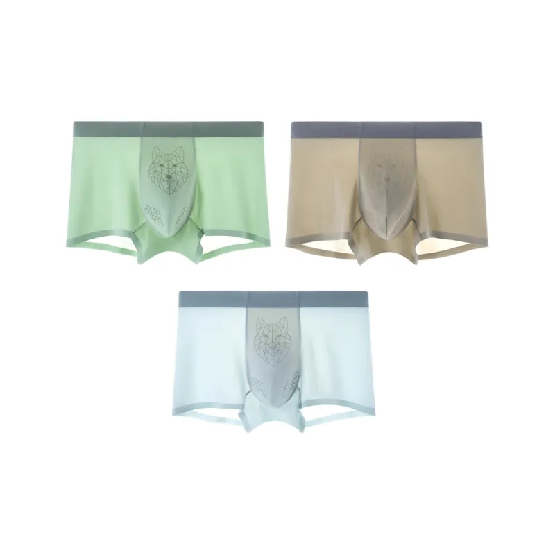DAFENQIMIMA Underpants Men's 3 Pack-5