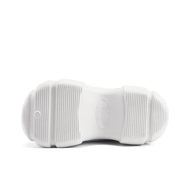DHARRY Clogs Women's White Pink-9