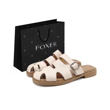 FOXER Abrasion Resistant Slip Resistant Closed Toe Slippers Women's