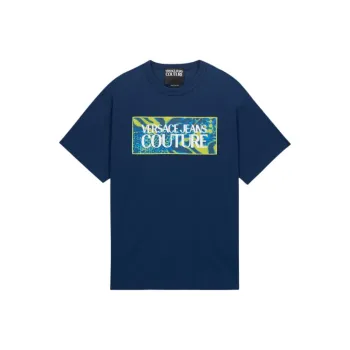 VERSACE JEANS COUTURE SS25 T Shirt Men's Blue