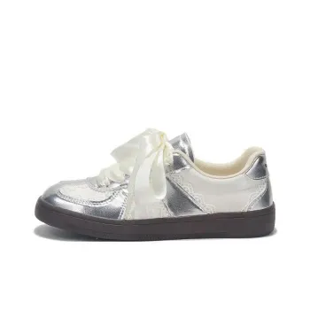 PIYOPIYO Low Top Skateboard Shoes Women's Silver