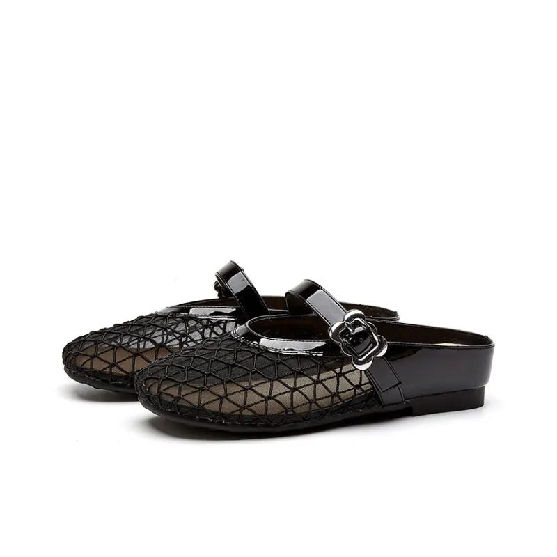 DAPHNE Abrasion Resistant Slip Resistant Closed Toe Slippers Women's-6