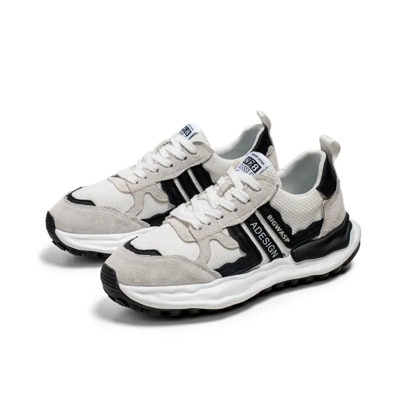 BIGWASP Anti Slip Wear Resistant Low Top Casual Shoes Men's-11