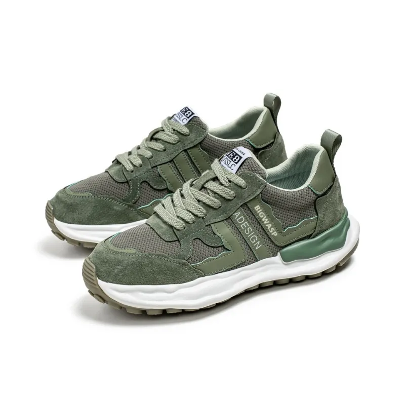 BIGWASP Anti Slip Wear Resistant Low Top Casual Shoes Men's-6