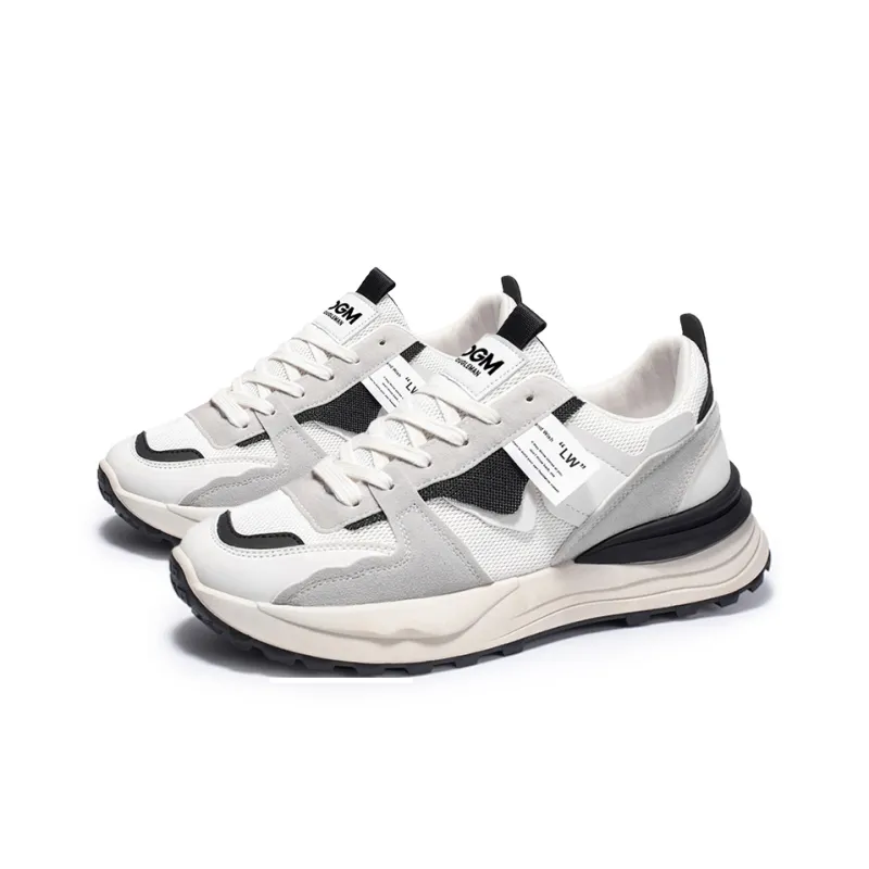 OUGLEMEN Slip Resistant And Abrasion Resistant Coverage Low Top Casual Shoes Men's Box-7