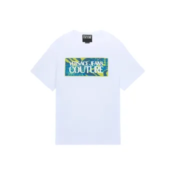 VERSACE JEANS COUTURE SS25 T Shirt Men's White