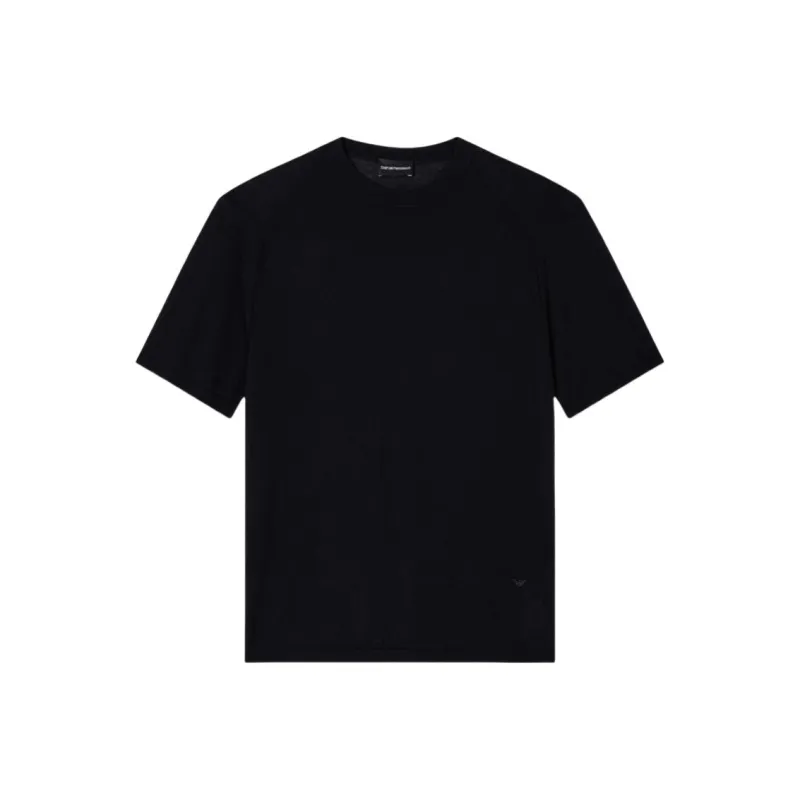 EMPORIO ARMANI SS25 T Shirt Men's Black-0