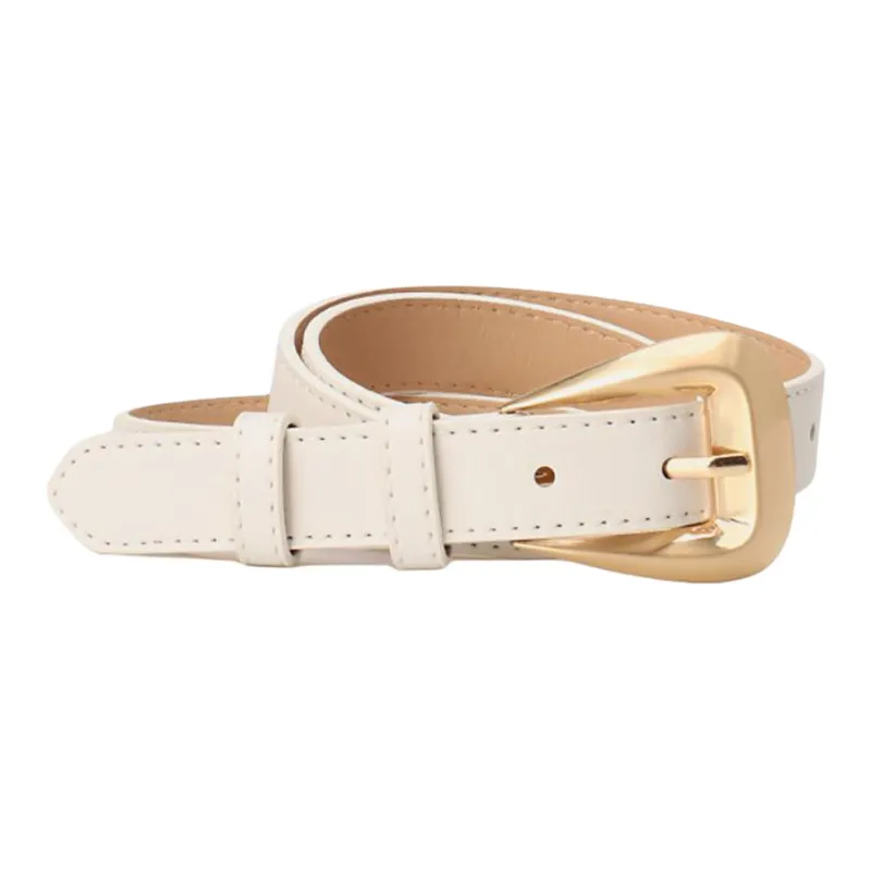JEANSWEST PU Leather Belts Women's 2.3CM-5