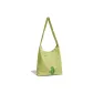 Green Shopping Bag with Charm