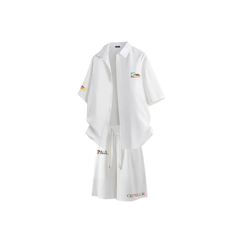 PAUL COSTELLOE Shirt Matching Set Unisex-6