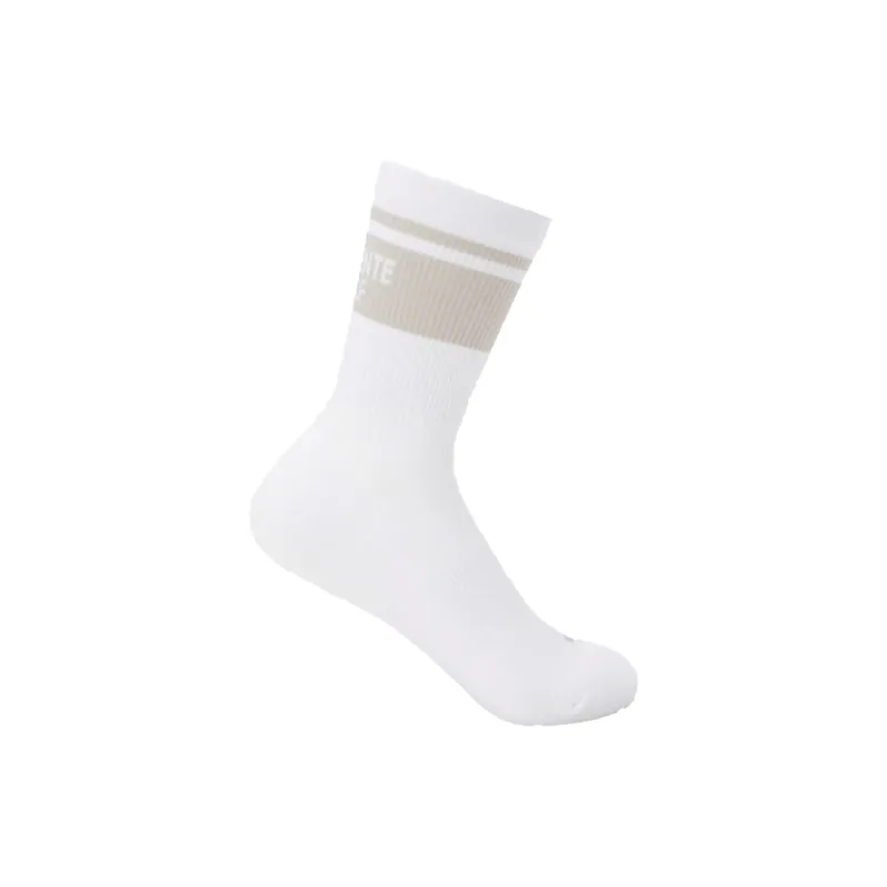 DESCENTE Mid Calf Socks Women's 1 Pack White-1