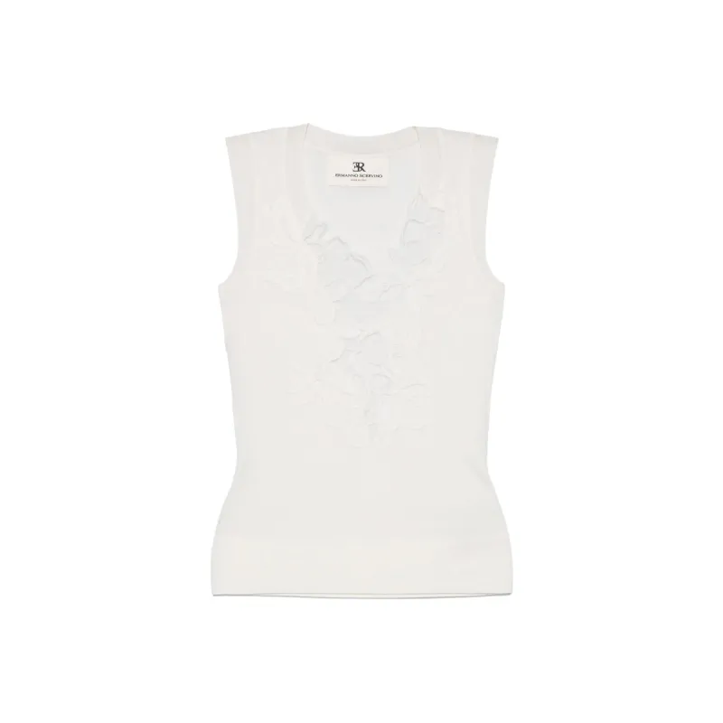 ERMANNO SCERVINO Corded lace Top-0