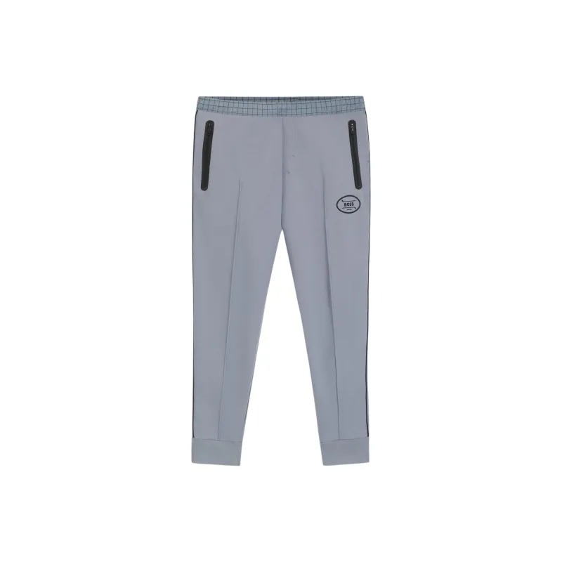 HUGO BOSS Knitted Sweatpants Men's Gray-0