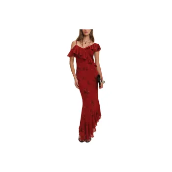 REFORMATION Martine Dress Short Sleeved Dress Women's