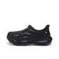YC2518 Black Purple[Cut-Out Closed Toe]
