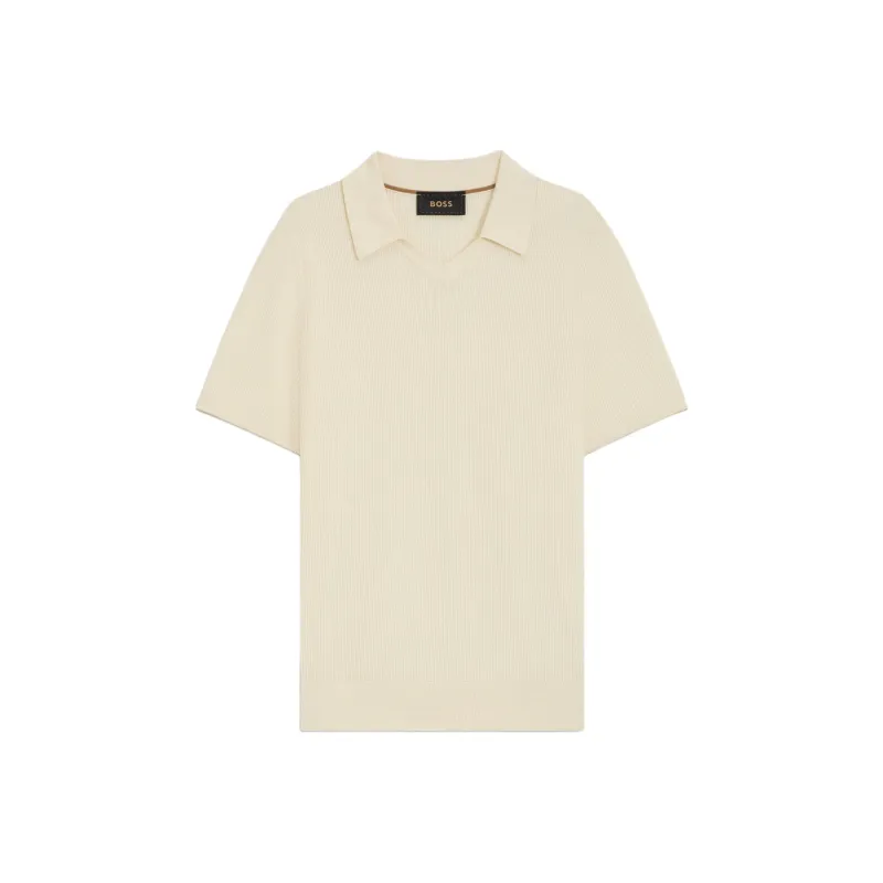 HUGO BOSS SS25 Polo Shirt Men's Beige-0