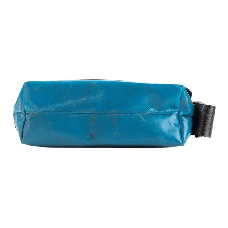 FREITAG Polyester Messenger Bag, Crossbody Bag, Shoulder Bag Unisex Blue Green-4