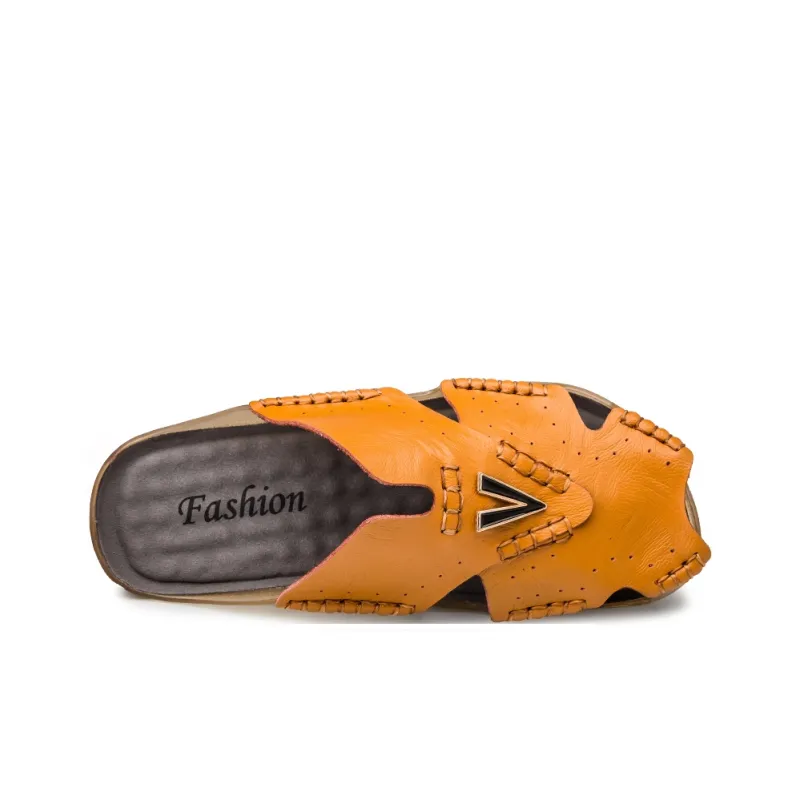 Jerden Smith Abrasion Resistant Slip Resistant Closed Toe Slippers Men's-9