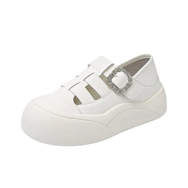 SUPEREDGE Anti Slip Wear Resistant Low Top Casual Shoes Women's-0