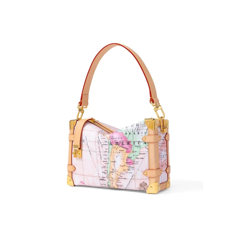 PAPRIKA Cow Leather Shoulder Bag, Crossbody Bag, Handbag Regular Women's Multicolor-1