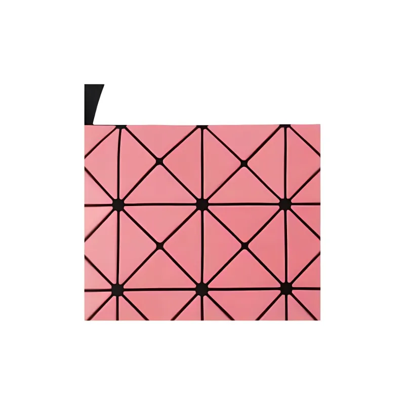 ISSEY MIYAKE Polyethylene Resin Pillow Bag, Crossbody Bag, Shoulder Bag Women's Pink-2
