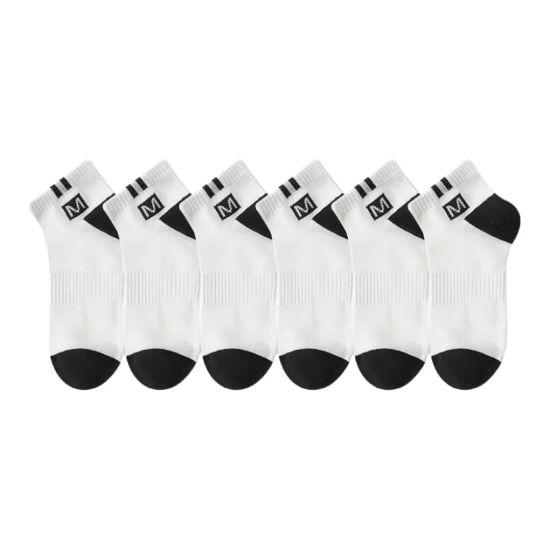 Lan Miao Ankle Socks Men's 6 Pack-3