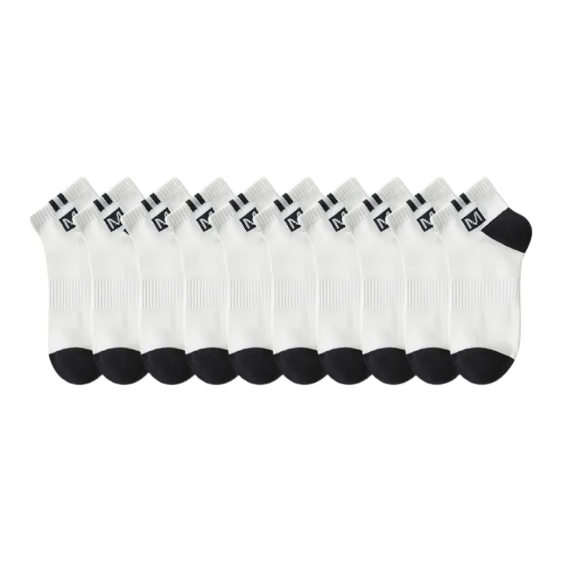 Lan Miao Mid Calf Socks Men's 10 Pack-3