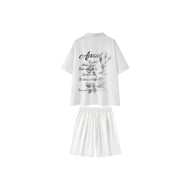 PAUL COSTELLOE Shirt Matching Set Unisex-5