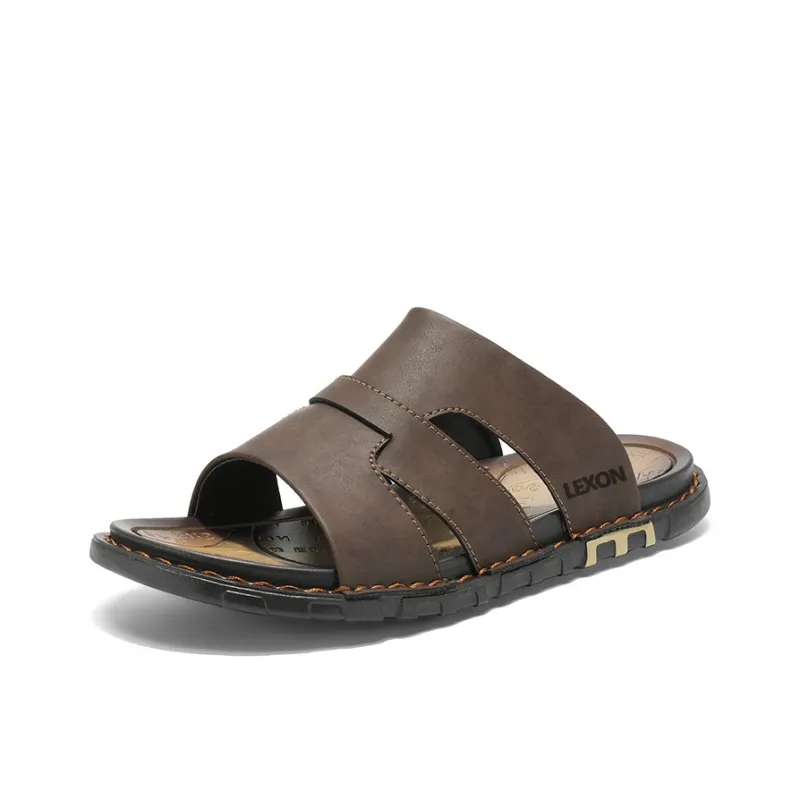 LEXON Rubber Sole Odor Resistant Slide Slippers Men's-6