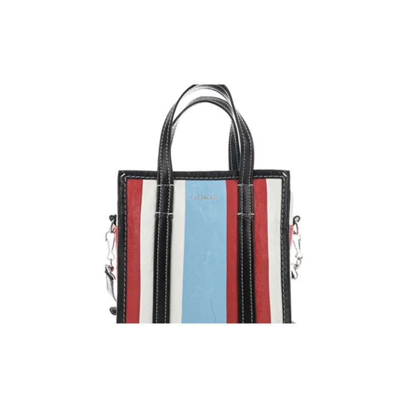 Balenciaga Sheepskin Tote Bag Shopping Bag Crossbody Bag One Shoulder Handbag Women's Blue/White/Red/Black-4