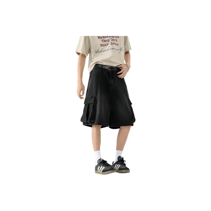 OKPI Denim Shorts Unisex-5
