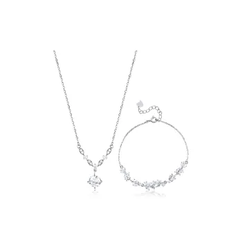 GUDS GAVE Zircon Necklaces Women's