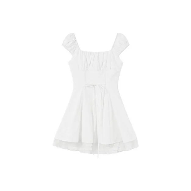 HDFULERN Short Sleeved Dress Women's-1