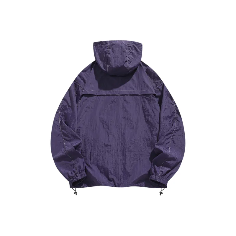 FAIRWHALE Solid Punk Sun Protection Clothing Unisex-10